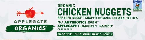 Applegate, Organic Chicken Nuggets, 8oz (Frozen)