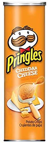 Pringles Cheddar Cheese Potato Crisps, 158 G