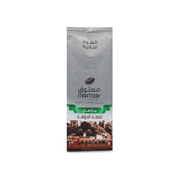 Maatouk Lebanese Coffee With Cardamom Gourmet Blend, 7 Ounce