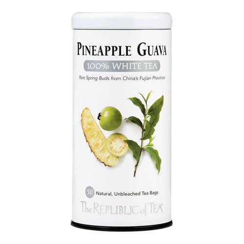 The Republic Of Tea, Pineapple Guava White Tea, 50-Count