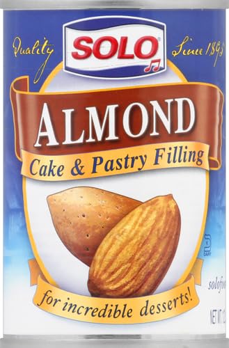 Solo Almond Cake and Pastry Filling, 12.5 Ounce (Pack of 6)