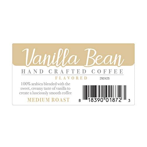 Highland Park Coffee Single Serve Pods Compatible With Keurig K Cup Malt-Inspired, Vanilla Bean, 80 Count