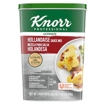 Knorr Professional Ultimate Hollandaise Sauce Mix Vegetarian, Gluten Free, No Artificial Flavors or Preservatives, No added MSG,