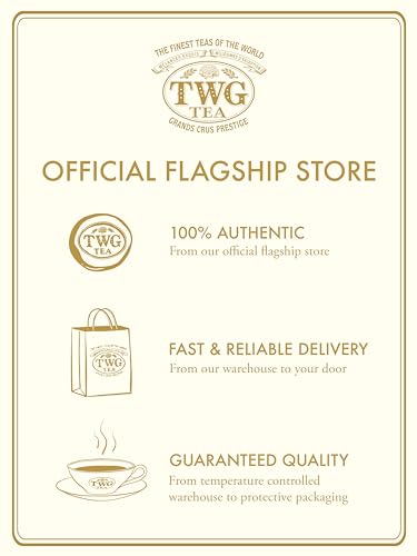 Twg Tea | Alfonso Tea | Black Tea | Mango Pieces | 15 Hand Sewn Cotton Teabags | Gift Set