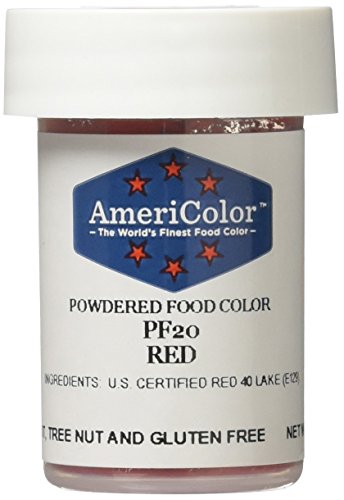 Americolor Powder Food Color, 3Gm, Red