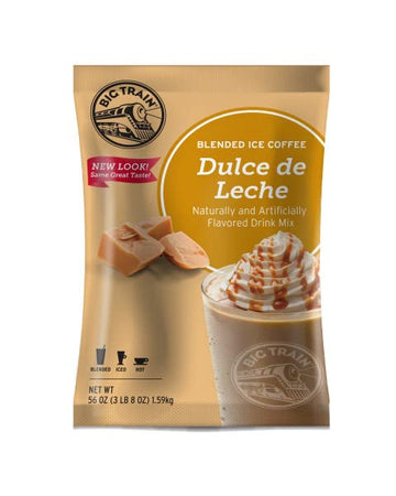 Big Train Dulce De Leche Blended Ice Coffee Beverage Mix, 3.5 Pound (Pack of 1)