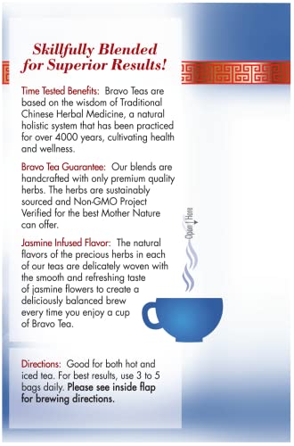 Bravo Tea Lung Soother Caffeine Free 20 Tea Bags