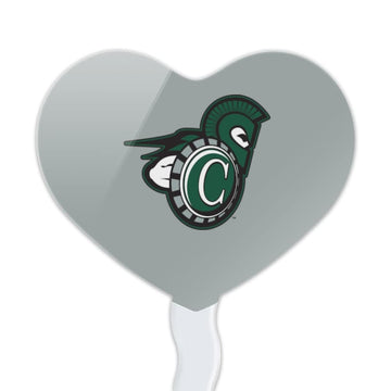 GRAPHICS & MORE Cupcake Picks Set of 6 - Acrylic Heart Decoration - Castleton University