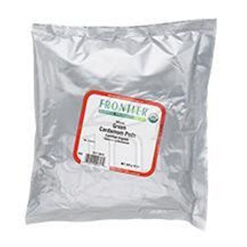 Frontier Co-Op Organic Whole Cardamom Pods, 1-Pound, Sweet, Warm Taste, Exotic Floral Aroma, Certified Organic & Kosher