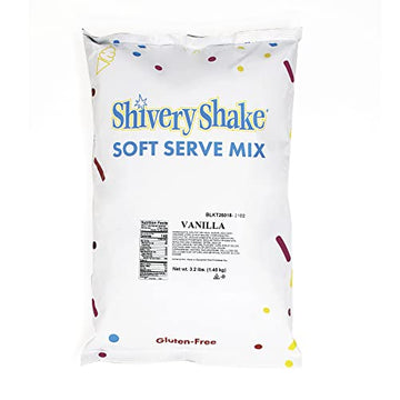 Shivery Shake Vanilla Soft Serve Ice Cream Mix