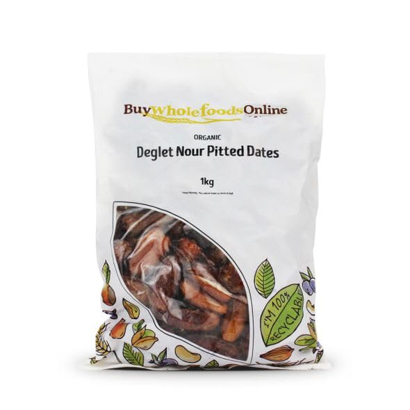 Buy Whole Foods Organic Dates Pitted Deglet Noir (1kg)
