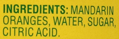 Del Monte Mandarin Oranges In Extra Light Syrup, 8.25 Oz Can (Pack Of 12)