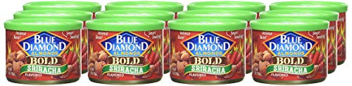 Blue Diamond Almonds, Raw Whole Natural, 6 Ounce, Pack Of 12