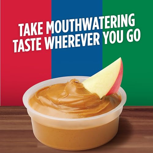Jif To Go Creamy Peanut Butter, 8-1.5 Ounce Cups, Smooth And Creamy Texture, Snack Size Packs