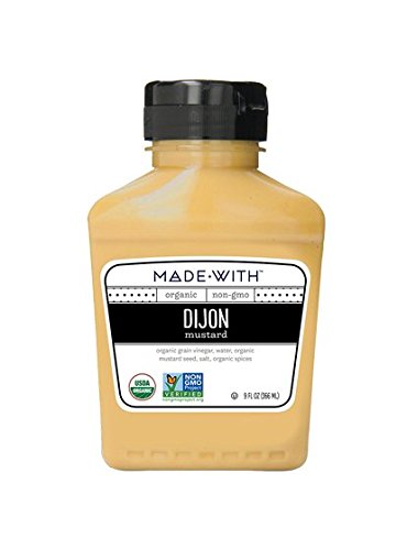 MadeWith Organic Dijon Mustard, 9 Ounce (Pack of 6)