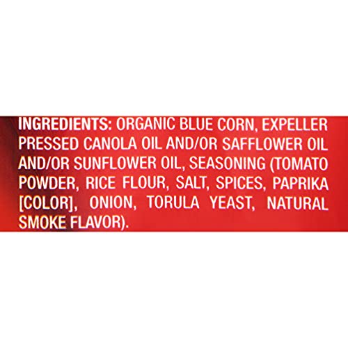 Garden of Eatin Tortilla Chips , Red Hot Blues, 5.5 oz (Pack of 12)