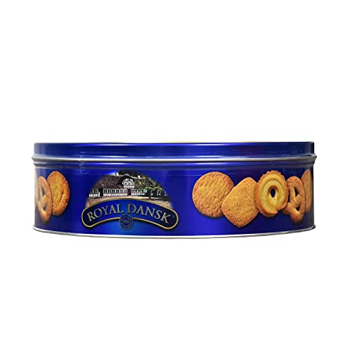 Ragold Danish Butter Cookies, Tin 12oz, Brown, Model OFX53005