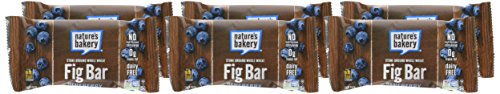 Nature'S Bakery, Whole Wheat Fig Bar, Blueberry (Kosher) (6 Twin Pack Of 2 Oz Each), 12 Ounce