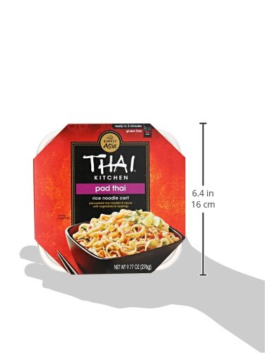 Thai Kitchen Gluten Free Pad Thai Rice Noodle Cart, 9.77 oz (Pack of 3)