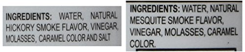 Colgin Hickory & Mesquite Liquid Smoke (4 Oz Each) Bundle For Home Cooks & Bbq Enthusiasts - Ideal Liquid Smoke For Cooking - Bold Texas Smokehouse Flavor For Meats, Sauces, & Sides (2 Pack)