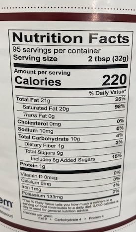 Chocolate Cone Dip By Kalva, No. 10 Can