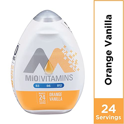 Mio Vitamins Liquid Water Enhancer, Orange Vanilla, 1.62 Oz, (Pack Of 8)