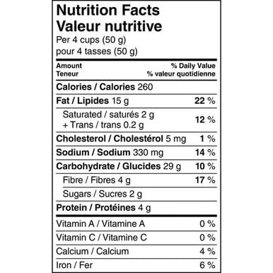 Frito Lay Smartfood Jalapeno & Cheddar Ready To Eat Popcorn 180G/6.34Oz Imported From Canada