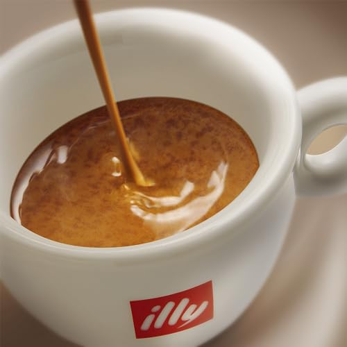 Illy Whole Bean Coffee - Classico Medium Roast, 100% Arabica, 17.6oz - Notes of Caramel, Orange Blossom & Jasmine, No Preservatives
