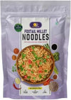 Orgabliss Foxtail Millet Noodles | Delighfult Taste | Ready to Eat | Easy & Quick to Cook Instant Noodles Vegetarian (175 g) Wit