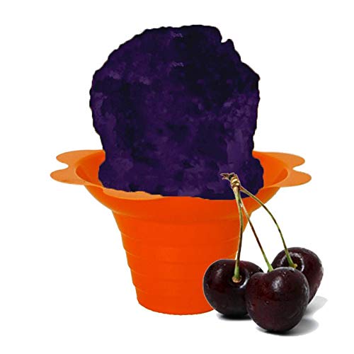 Hypothermias Shaved Ice Syrup - Unsweetened Black Cherry Concentrate - 4 Fl Oz - Makes 1 Gallon - Add Filtered Water and Sweetener