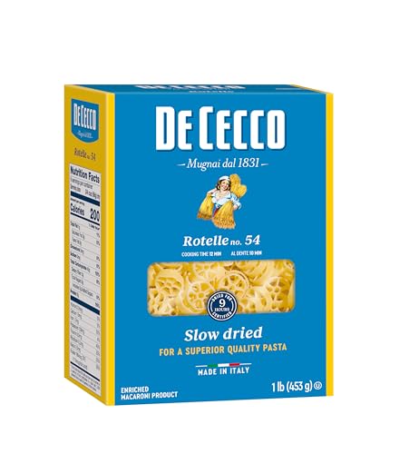 De Cecco Pasta, Rotelle, 16 Ounce (Pack Of 5)