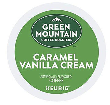 Green Mountain Coffee, Caramel Vanilla Cream (54 K-Cups) Net Wt 17.9 Oz,, ()