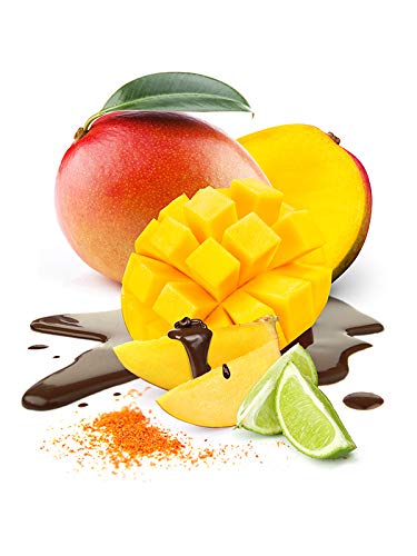 Chuao Chocolatier Totally Tangy Mango Dark Chocolate Gourmet Bars | For Gift Baskets, Birthday, Thank You, Care Package | 12 Ct, 2.8 Oz Each