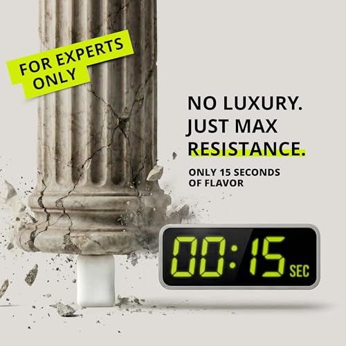 Jawliner® - Pioneers The Toughest Handmade 15X Harder Jawline Gum Includes 12 Weeks Coaching - Sugar-Free Ginger Lime Chewing Gum - Jawline Exerciser For Mewing & Shaping The Jaw (6 Months Pack)