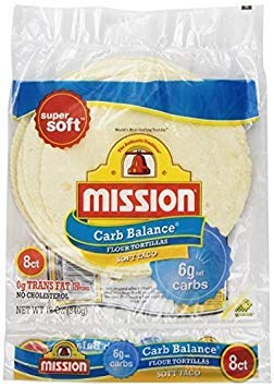 Mission Medium Carb Balance Tortilla's, 12 Ounce