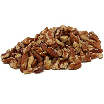 C.J. Dannemiller Pecan Pieces, Bulk 10 LB Box, RAW, Medium Size Chopped Pecans for Snacking, Mixed Nuts, Trail Mix
