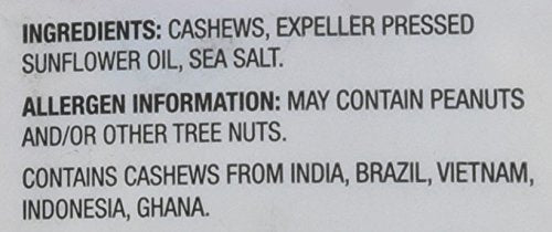 Orchard Valley Harvest Roasted Salted Cashew Half & Pieces, 8 Oz