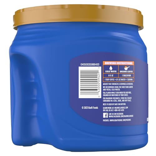 Maxwell House 23.1Oz Ground Coffee Medium 100% Colombian Roast