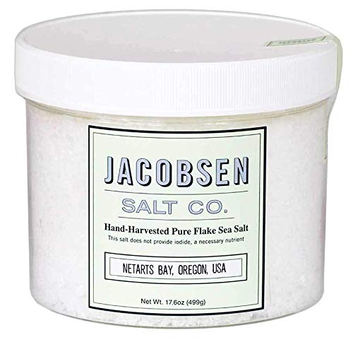 Jacobsen Salt Co. Pure Flake Finishing Salt, 17.6 Ounce