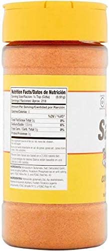 Badia Sazon With Saffron, 7 Oz