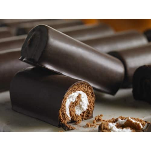 Drakes Cakes Yodels, 10 cakes per box, 11.16 oz of Rolled Devils Food Cakes (8-Boxes)