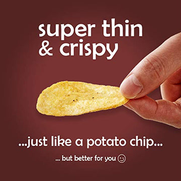 Banana Chips - Dried Bananas Gluten Free Chips (Hickory Bbq) Dehydrated Fruits Healthy Chips Snacks For Adults & Kids - Vegan Pa