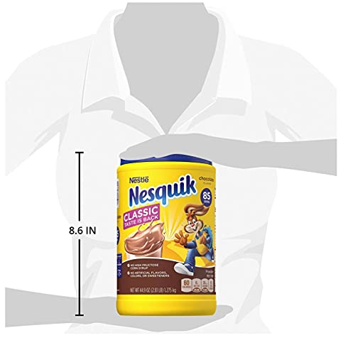 Nesquick Choclate Powder 44.9Oz (2.81Lbs)