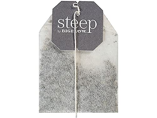 Steep By Bigelow Organic Pure Green Tea, 20 Count (Pack Of 6), 120 Tea Bags Total