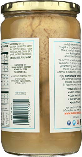 Manischewitz Fish Pike & White Non Jel 24 Oz