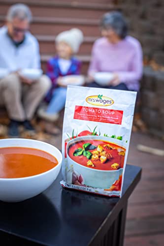 Mrs. Wages Tomato Soup Seasoning Mix, Easy-To-Use, Simple Homemade Tomato Soup, Great Flavor, Easy To Freeze or Serve Fresh, Nat
