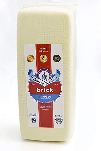 Brick- Wisconsin Cheese - Mild Brick Cheese (2Lb)
