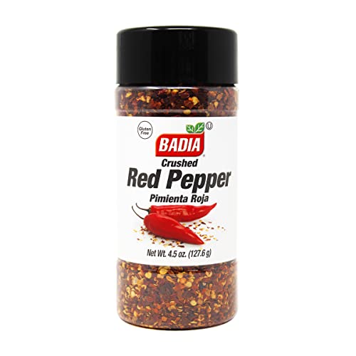 Badia Red Pepper Crushed, 4.5 Ounce (Pack of 12)