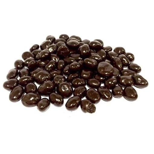NY Spice Shop No Sugar Added Dark Chocolate Covered Raisins - 1 Pound Sugar Free Snacks for Candy Lovers