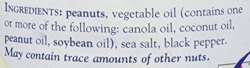 Blue Crab Bay Co. Gourmet Virginia Peanuts with Sea Salt & ed Pepper, 12 Oz. Tin, Pack of 2